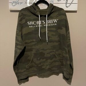Shorts Brew - Army camo long sleeve hoodie